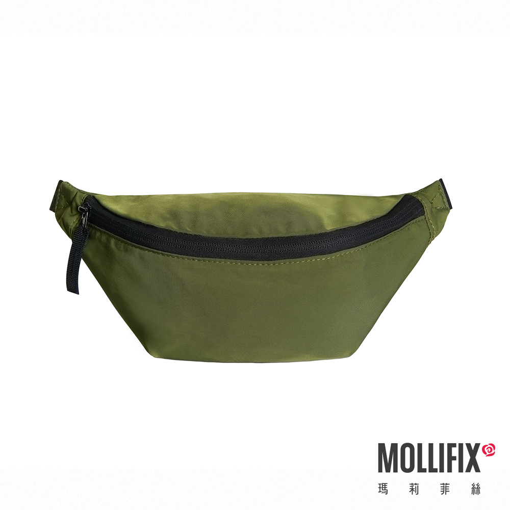 MOLLIFIX 簡約尼龍隨身胸腰包