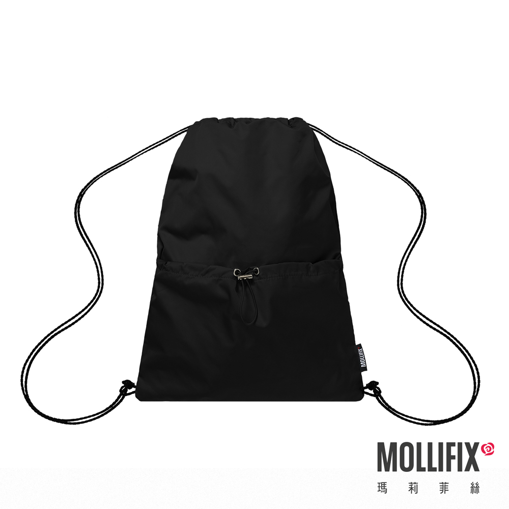 MOLLIFIX 簡約運動束口後背包