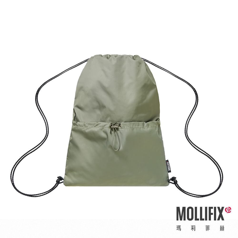 MOLLIFIX 簡約運動束口後背包
