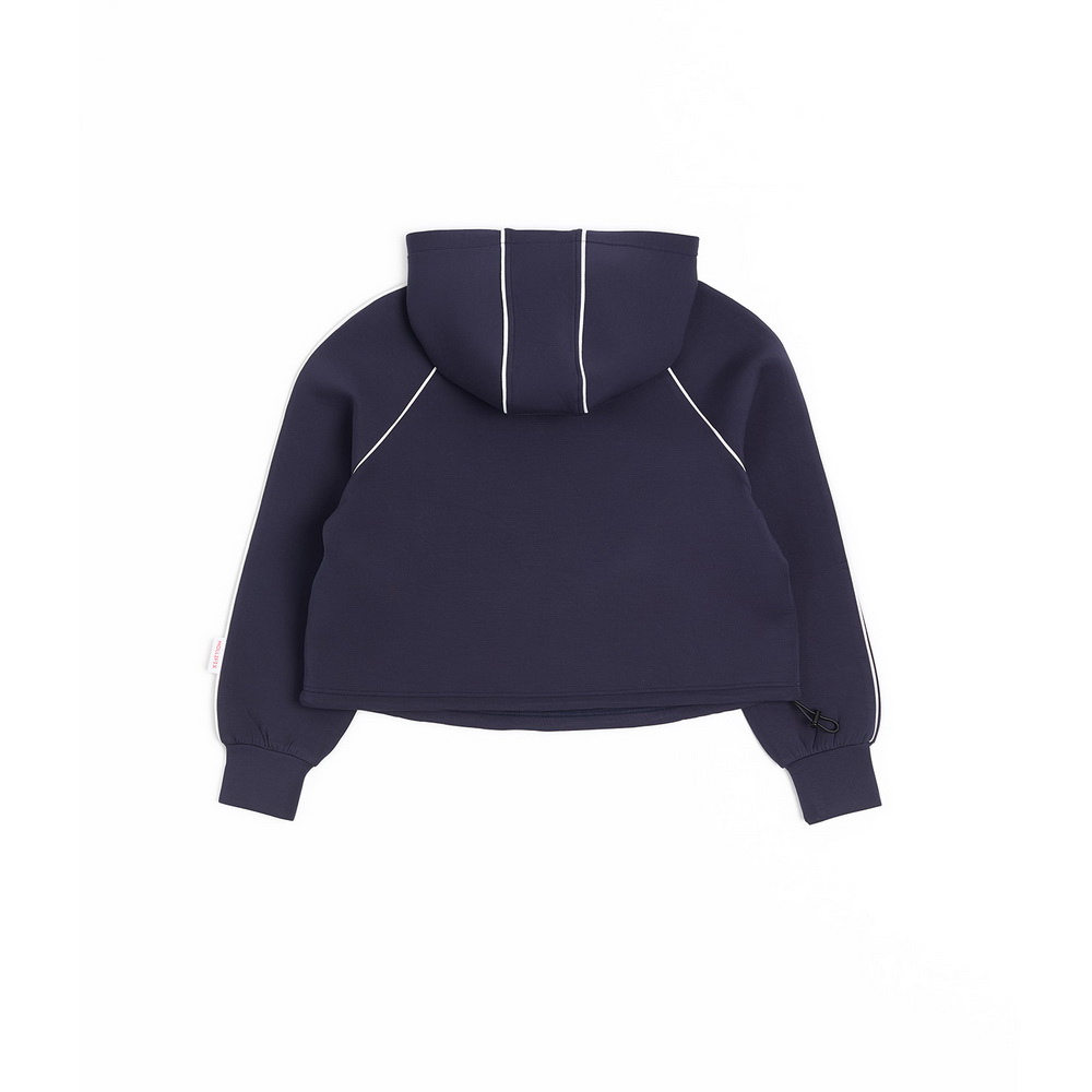 MOLLIFIX 撞色輪廓 連帽上衣