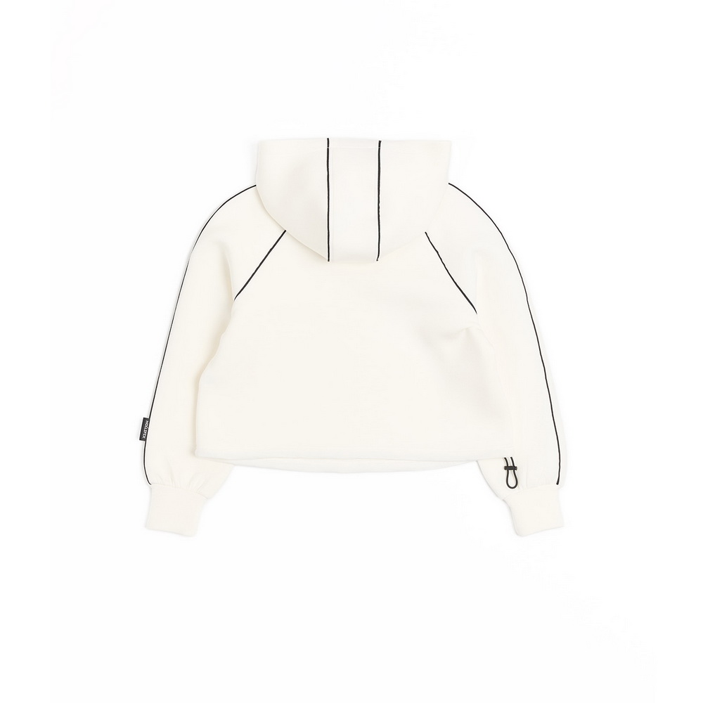 MOLLIFIX 撞色輪廓 連帽上衣