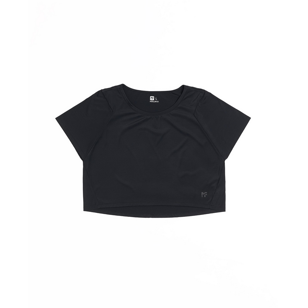 MOLLIFIX 高彈機能 修身 短袖上衣
