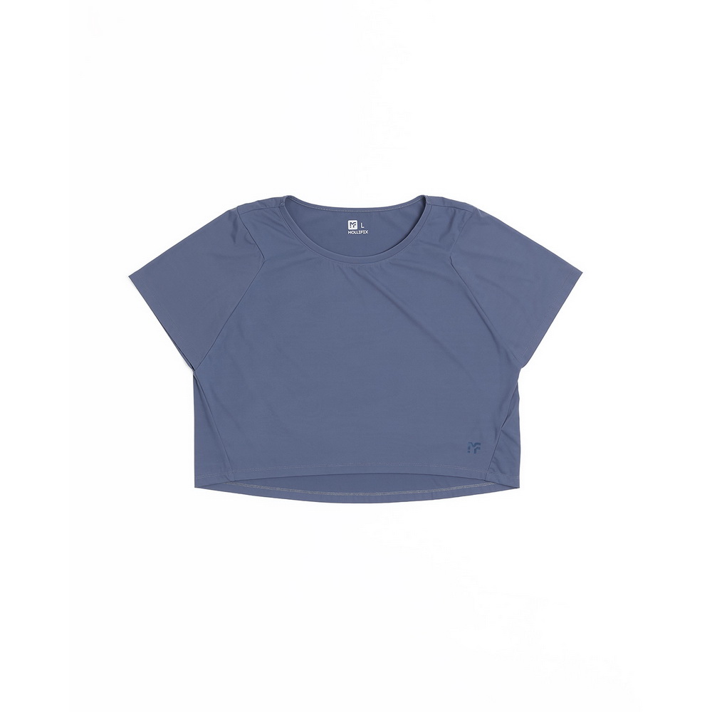 MOLLIFIX 高彈機能 修身 短袖上衣