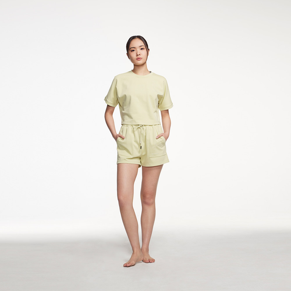 MOLLIFIX 親膚空氣層 簡約短袖上衣