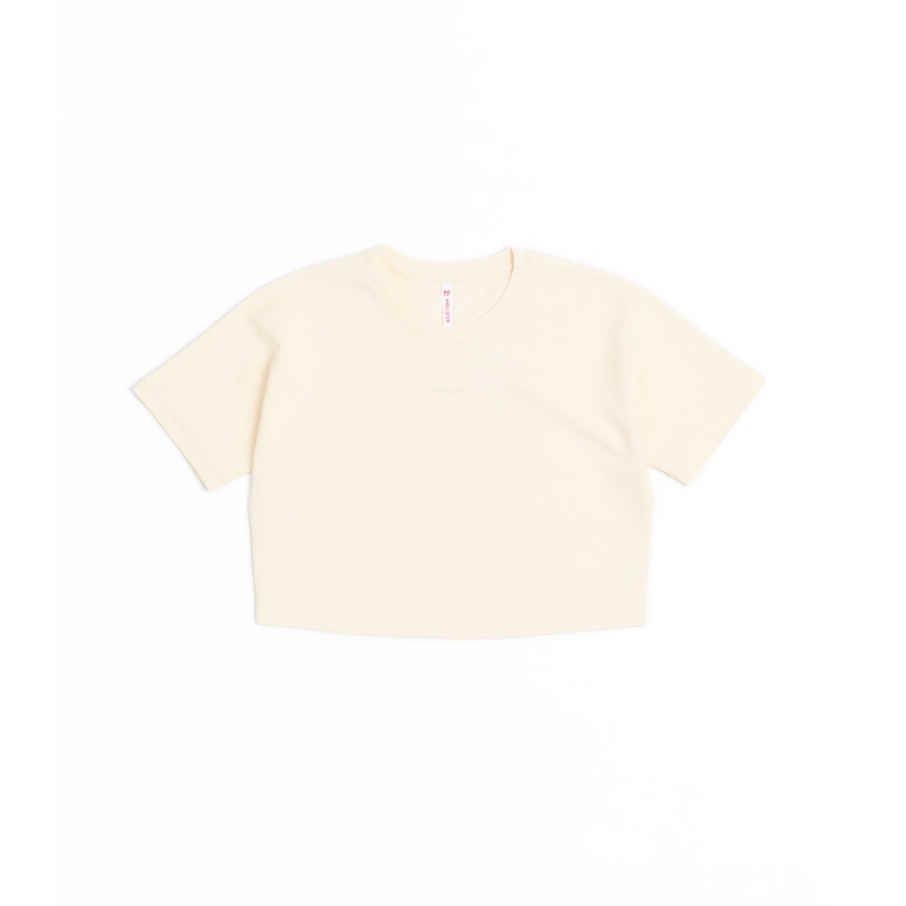 MOLLIFIX 親膚空氣層 簡約短袖上衣