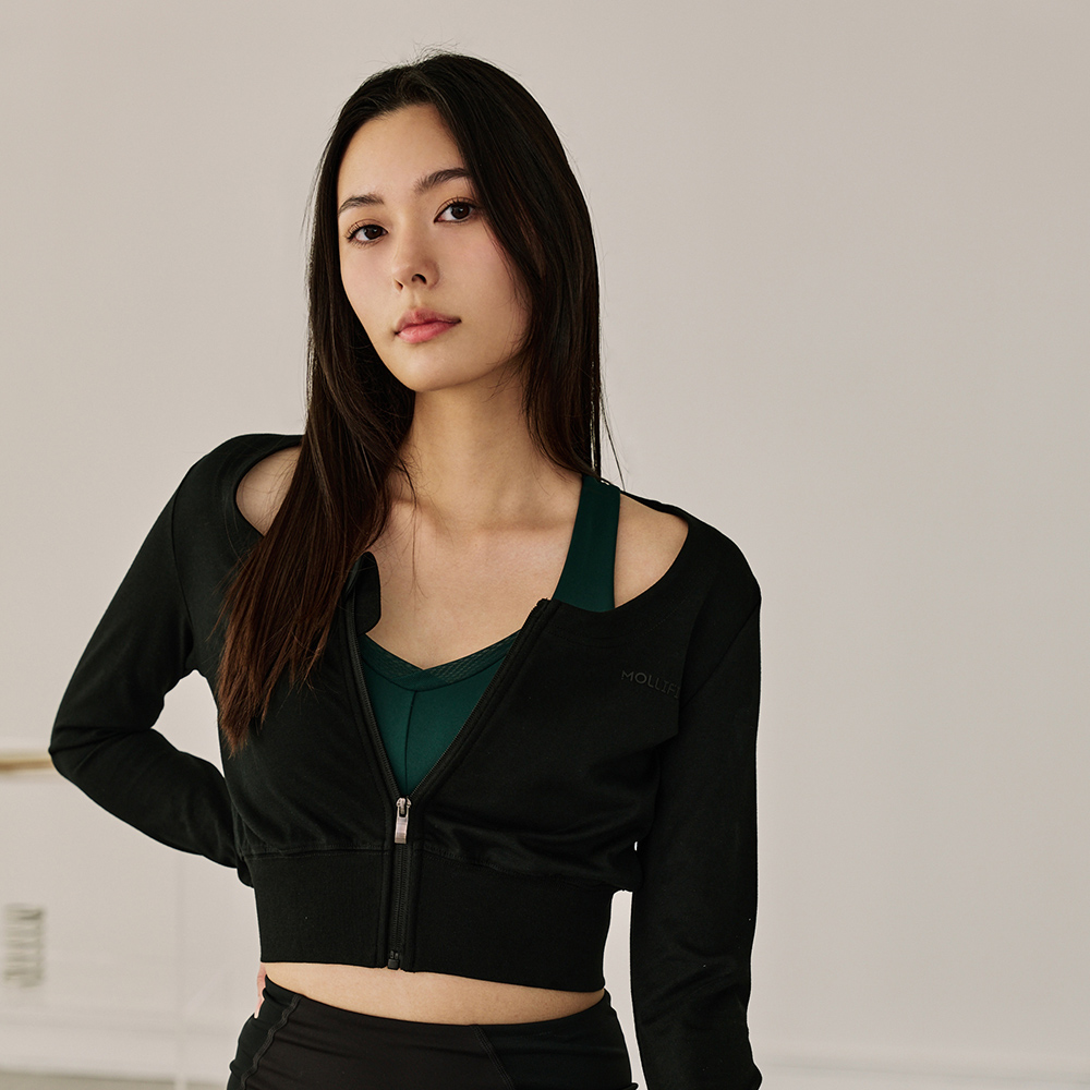 深U收腰 吸排短版外套