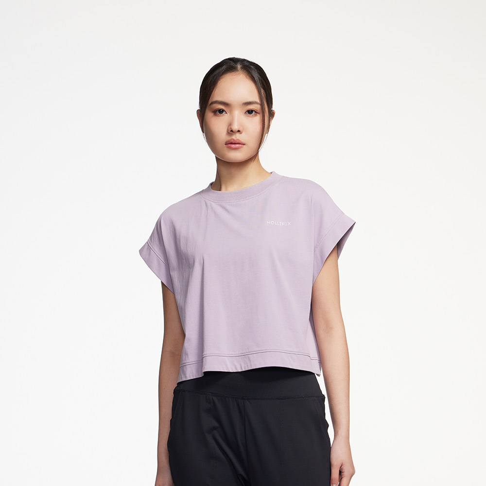 MOLLIFIX 親膚涼感 鏤空美背上衣