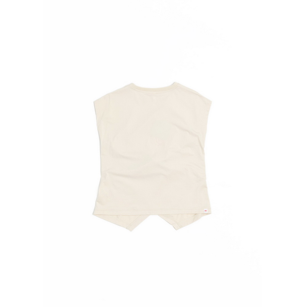 美型抓褶 涼感無袖上衣