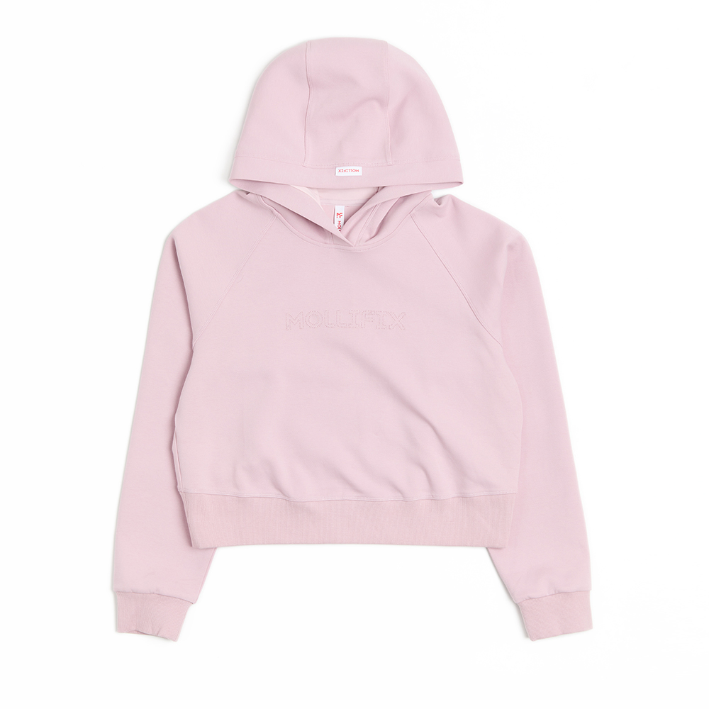 空氣層修腰線連帽上衣