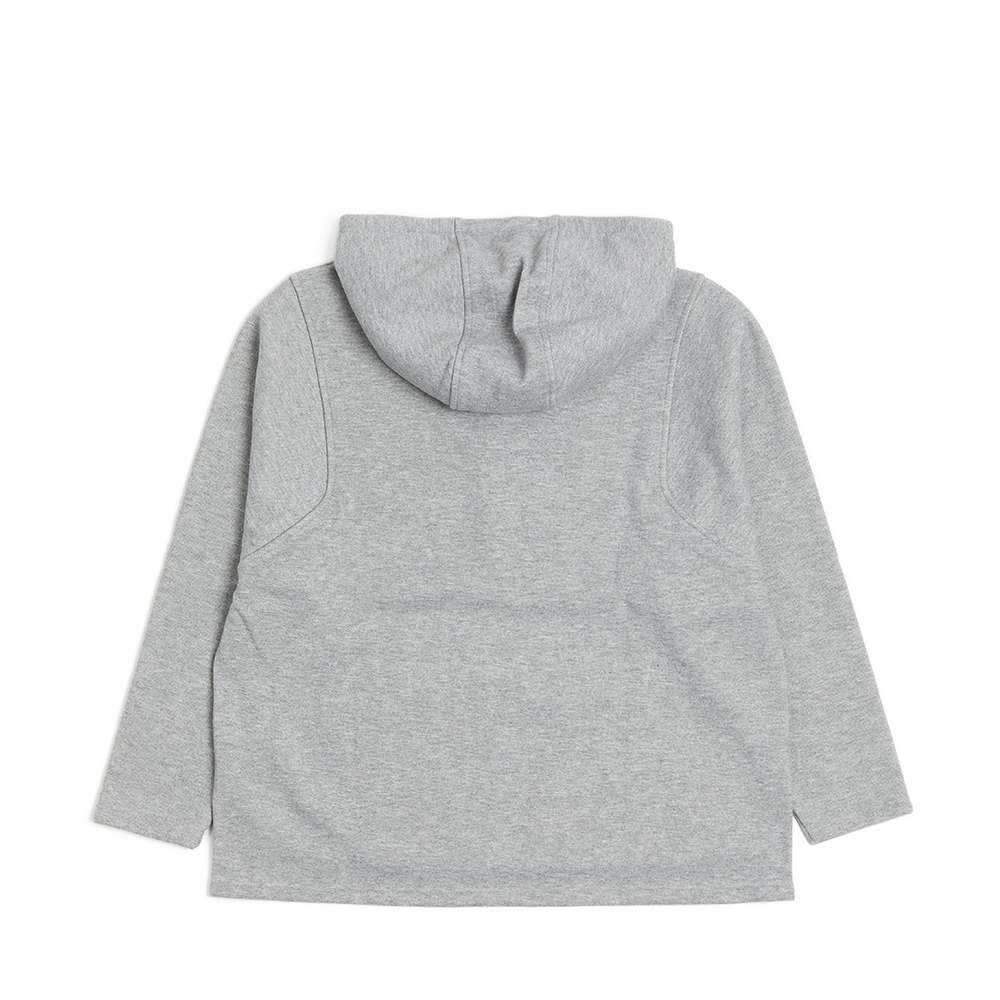 棉絨長版連帽上衣