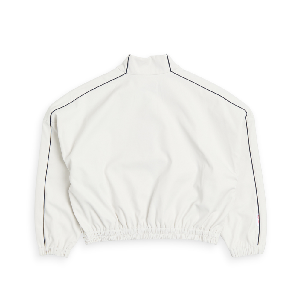 蓄熱立領跳色球隊外套