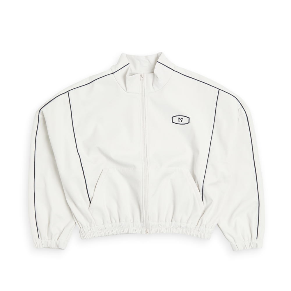 蓄熱立領跳色球隊外套