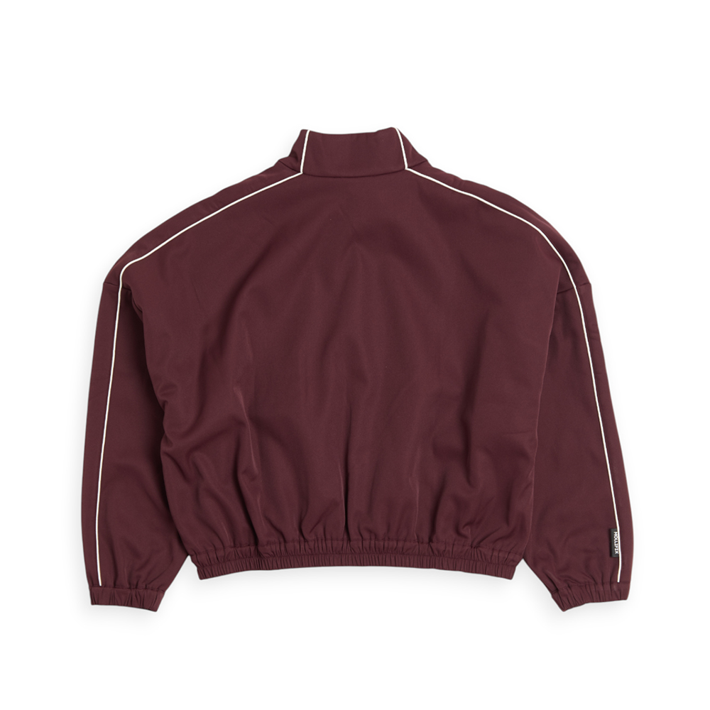 蓄熱立領跳色球隊外套