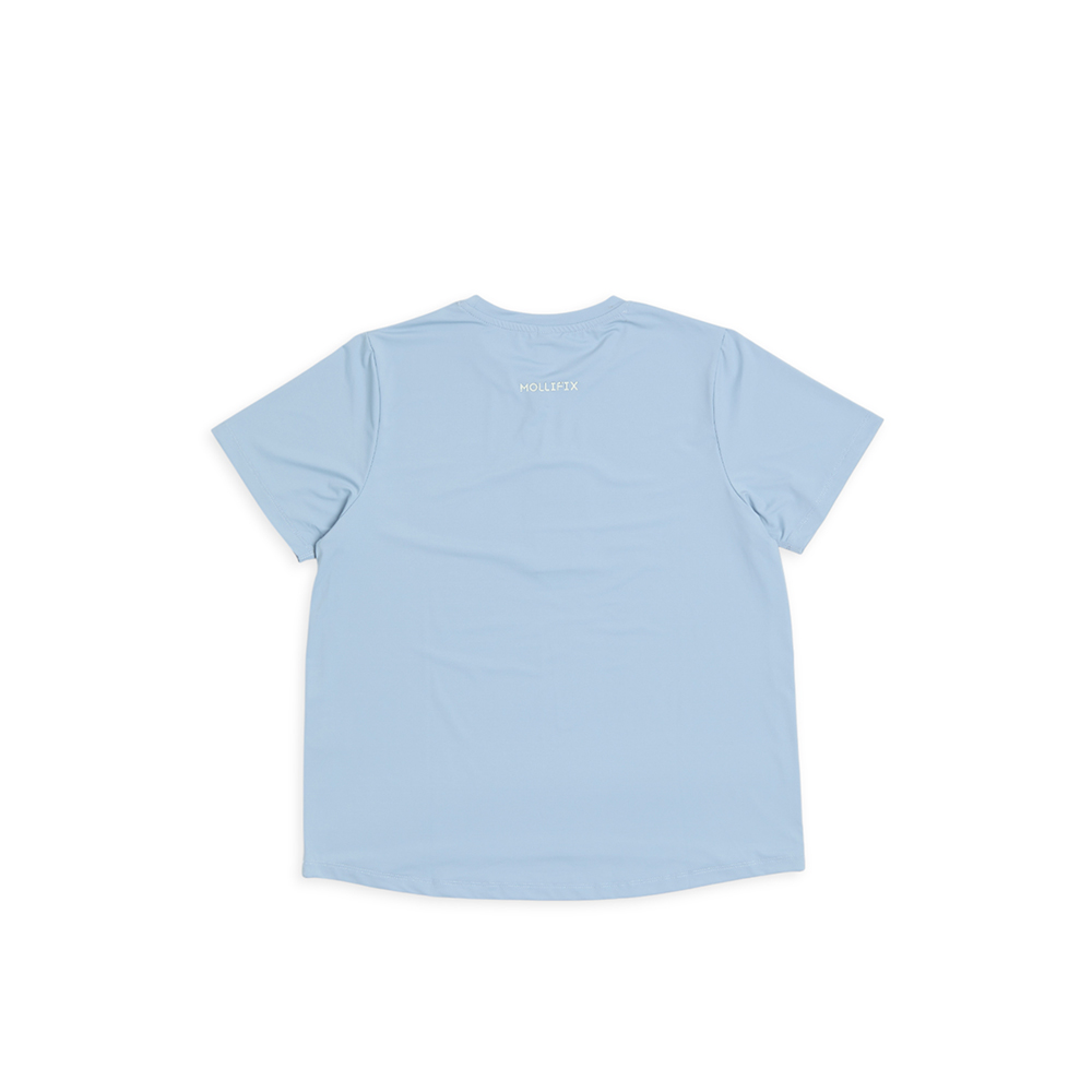 修腰百搭長版短袖上衣