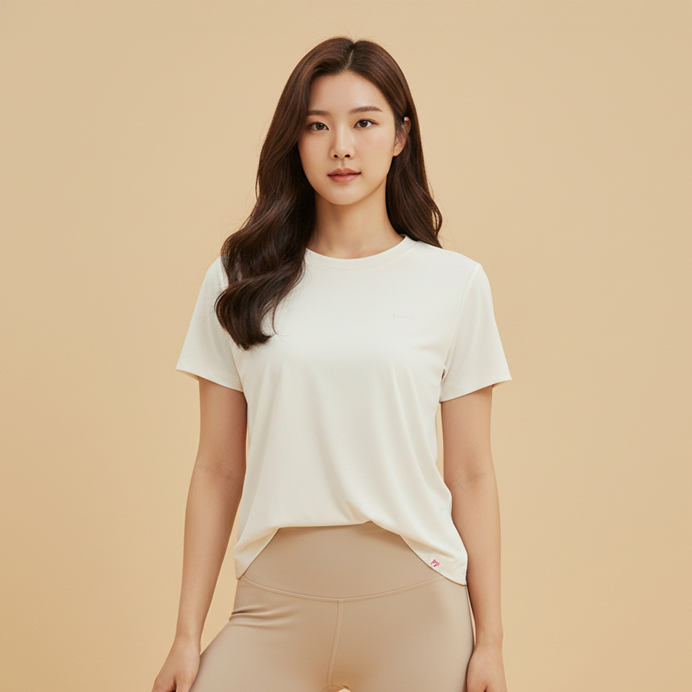 修腰百搭長版短袖上衣