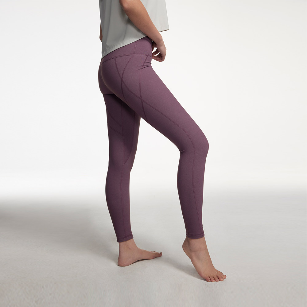 高彈 修身線條 瑜珈褲