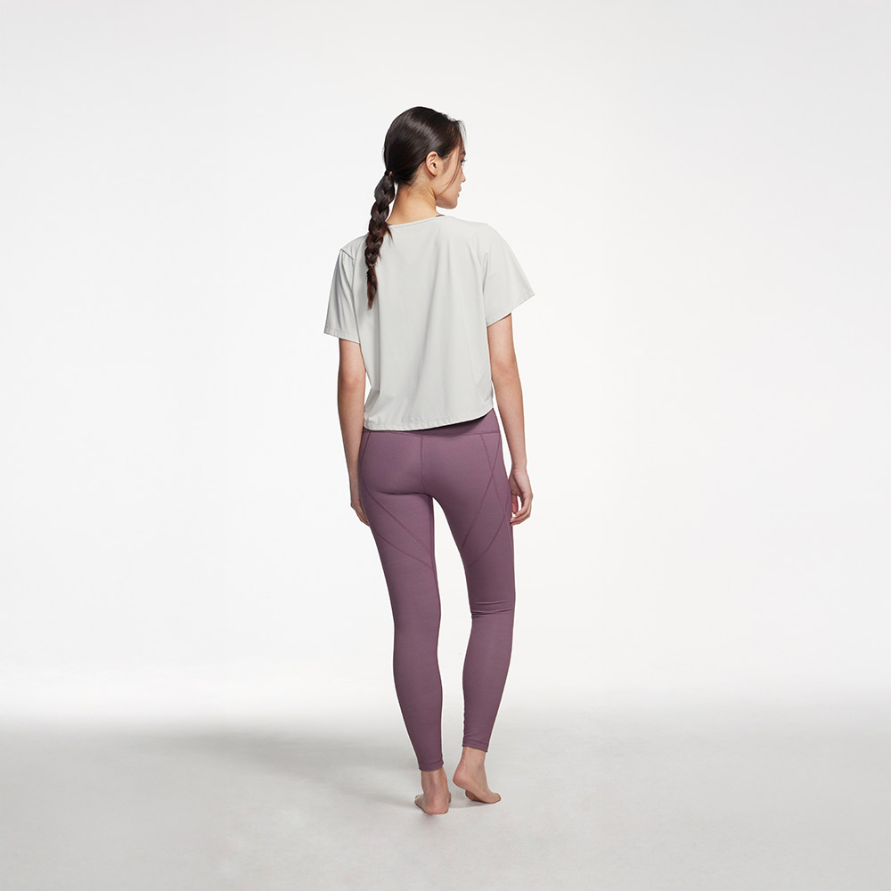 高彈 修身線條 瑜珈褲