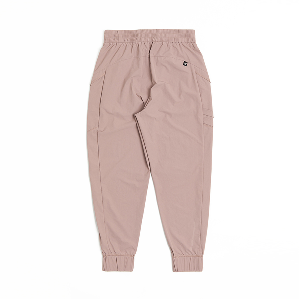 工裝風輕彈縮口長褲