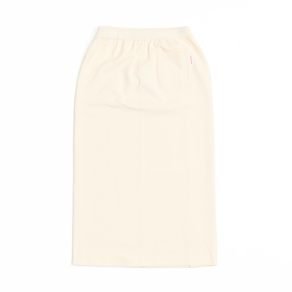 空氣層單開岔長裙