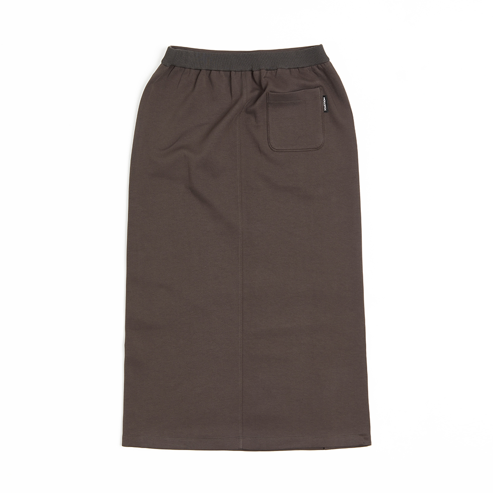 空氣層單開岔長裙