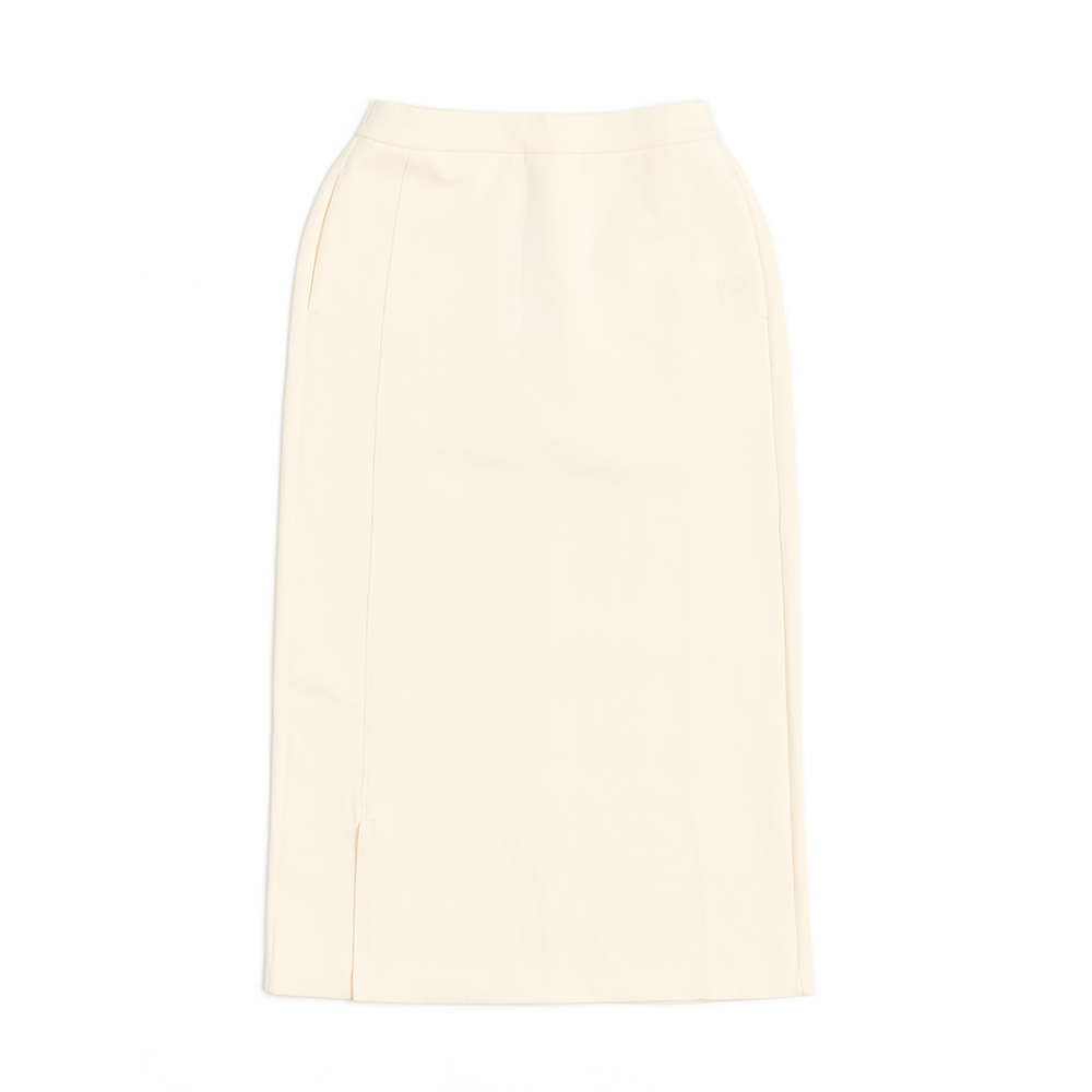 空氣層單開岔長裙