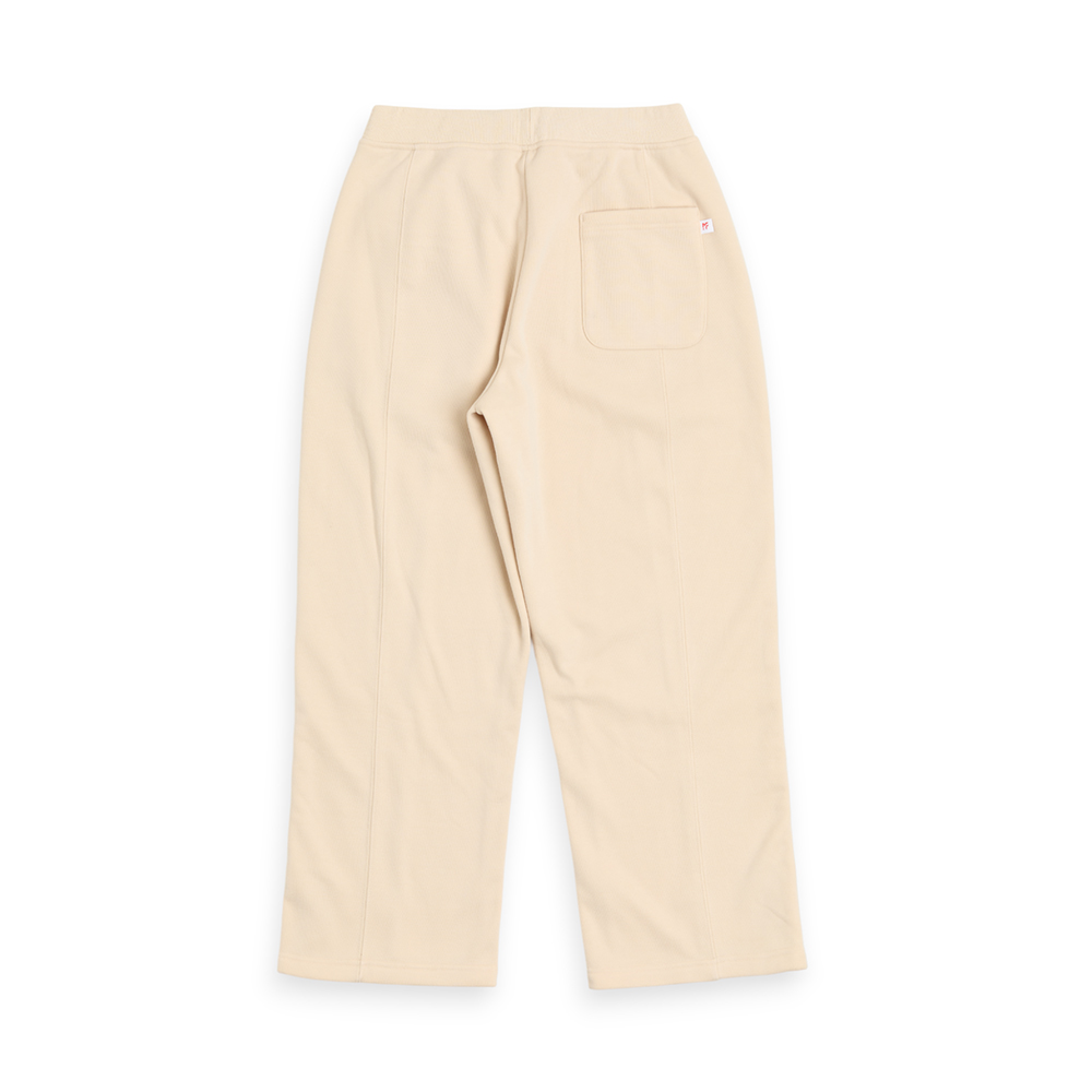 蓄熱開衩修身靴型長褲