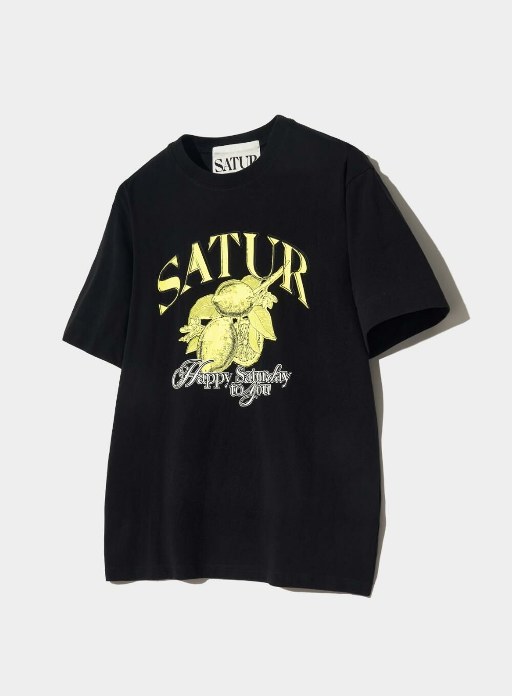 SATUR Citron 夏日檸檬短袖上衣  SA242UTS10