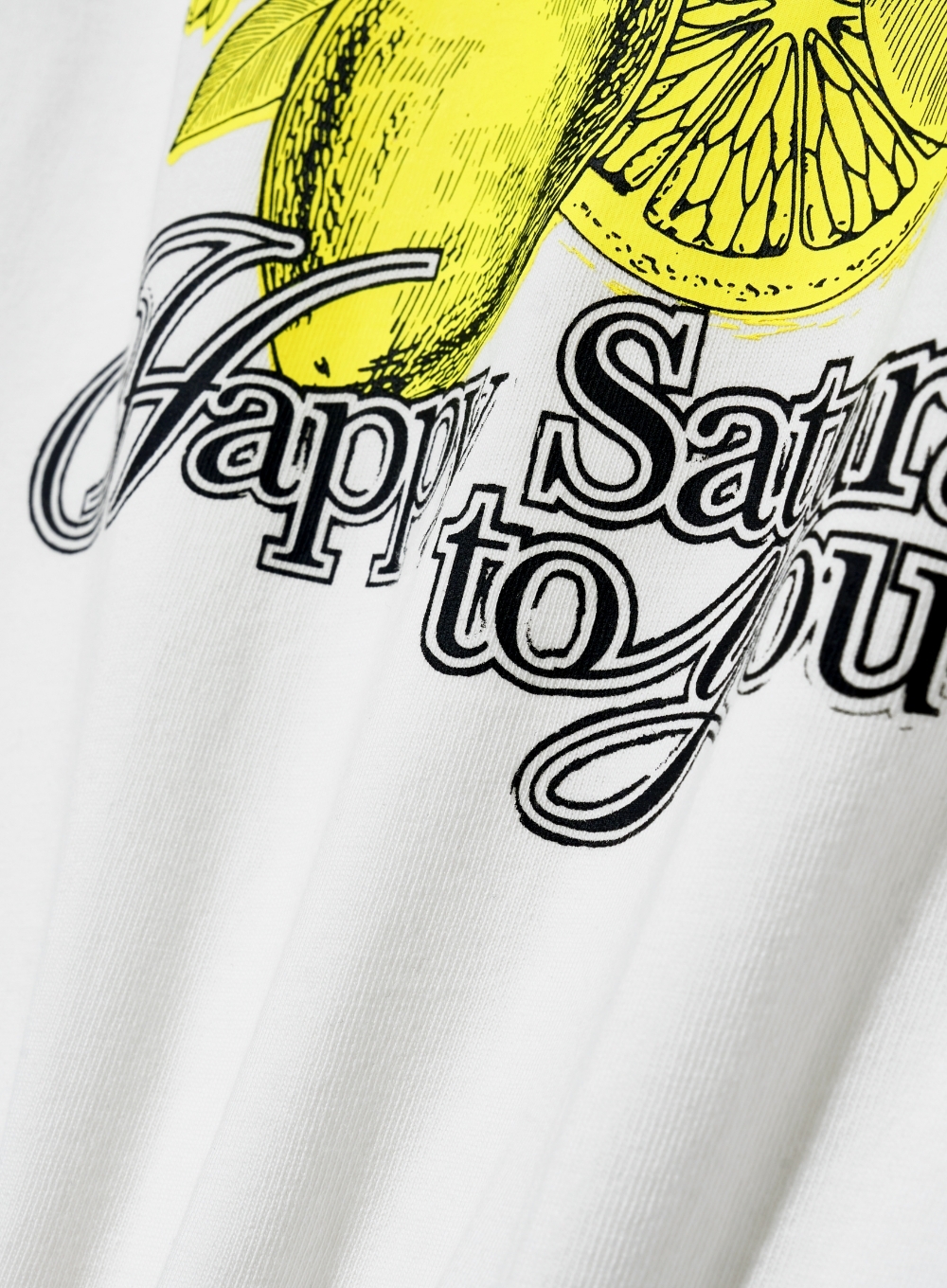 SATUR Citron 夏日檸檬短袖上衣  SA242UTS10