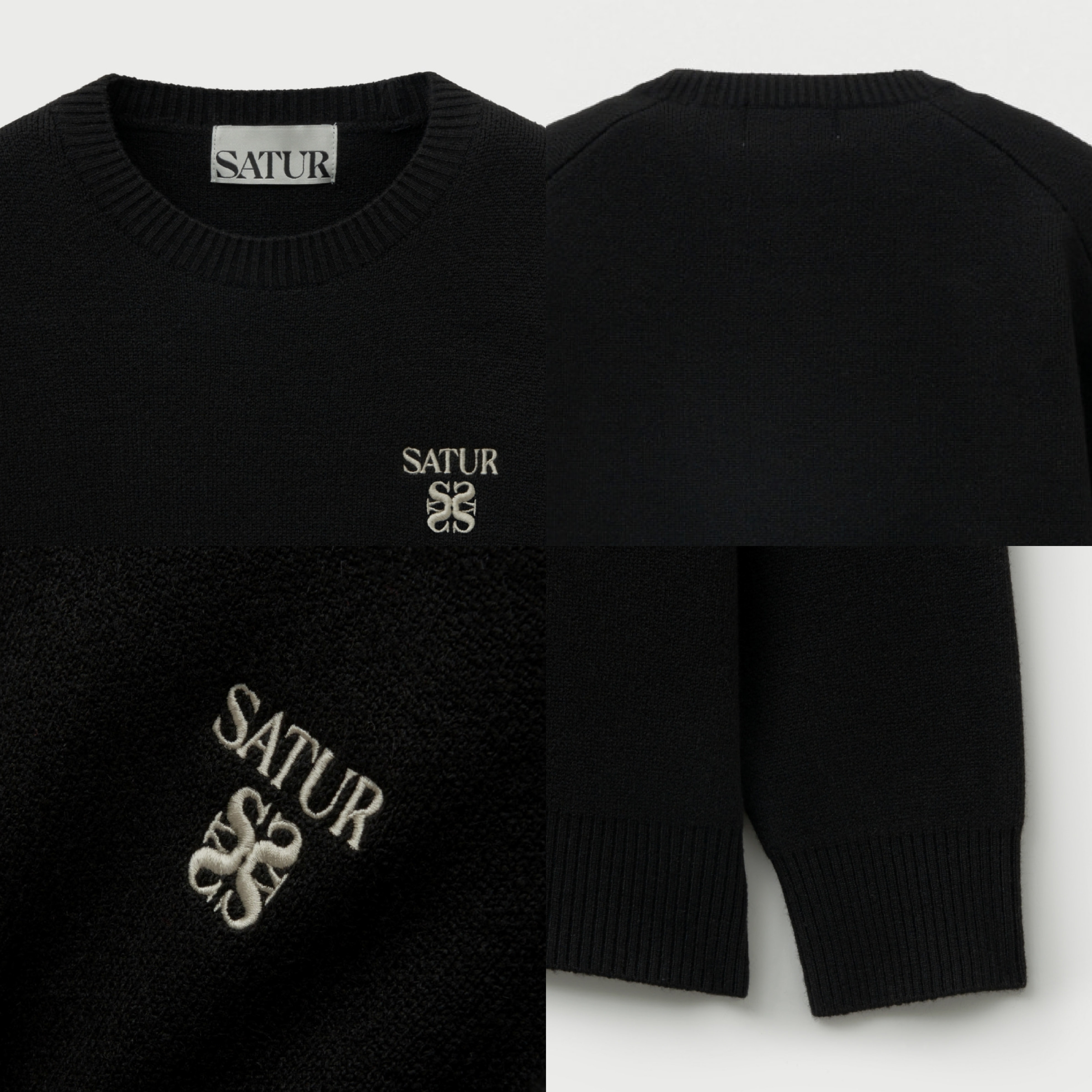 SATUR 兒童款 舒適圓領針織衫  SA253KKT36