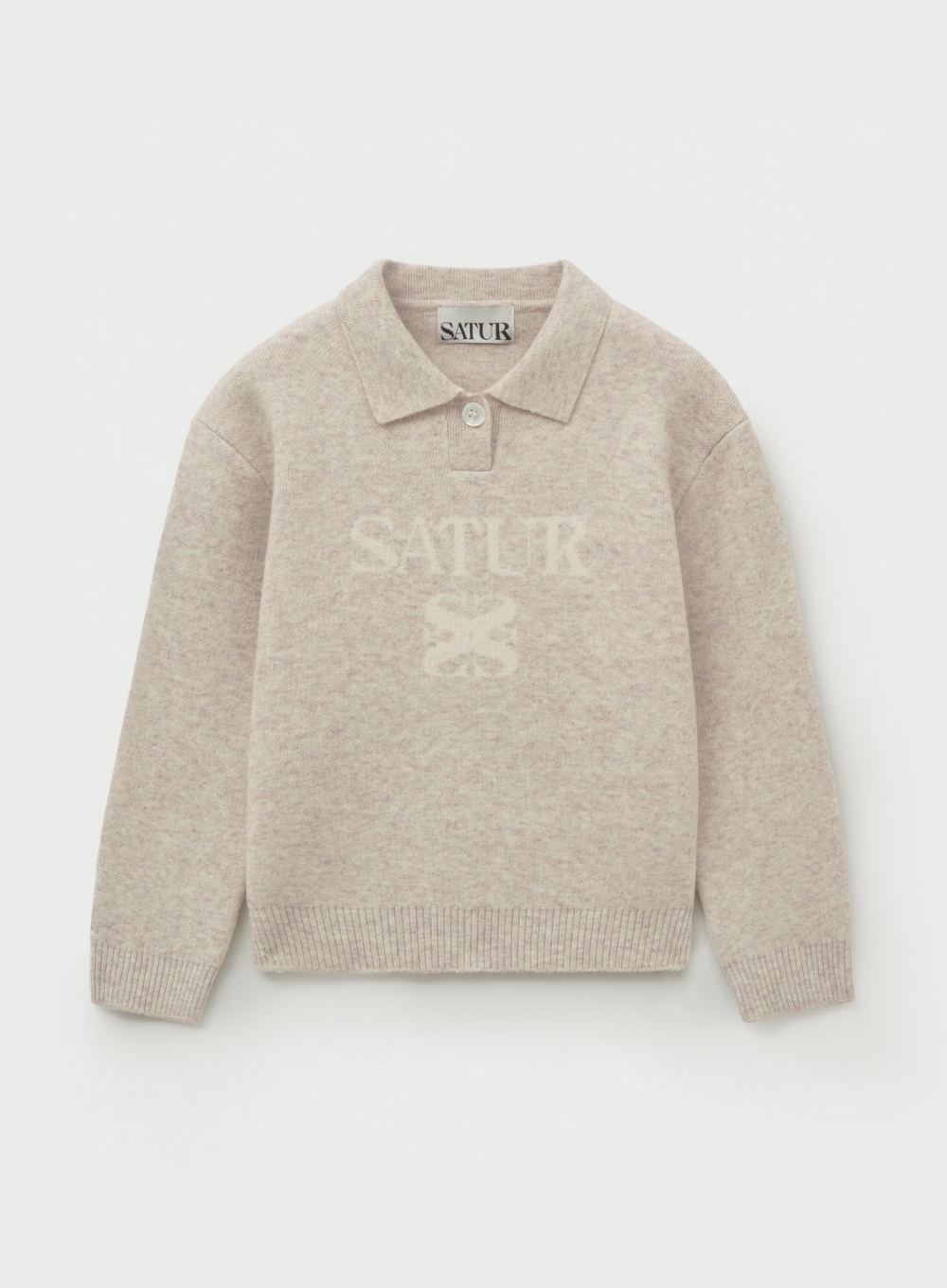 SATUR 兒童款 舒適Polo 針織衫  SA253KKT37