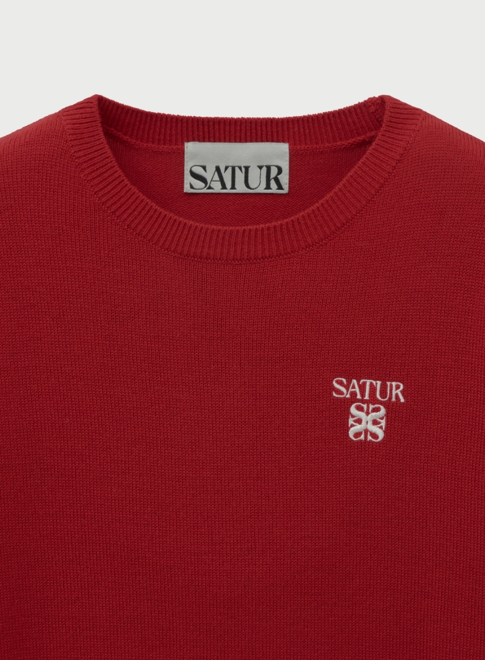 SATUR 兒童款 Loren 羊毛圓領針織衫  SA253KKT41