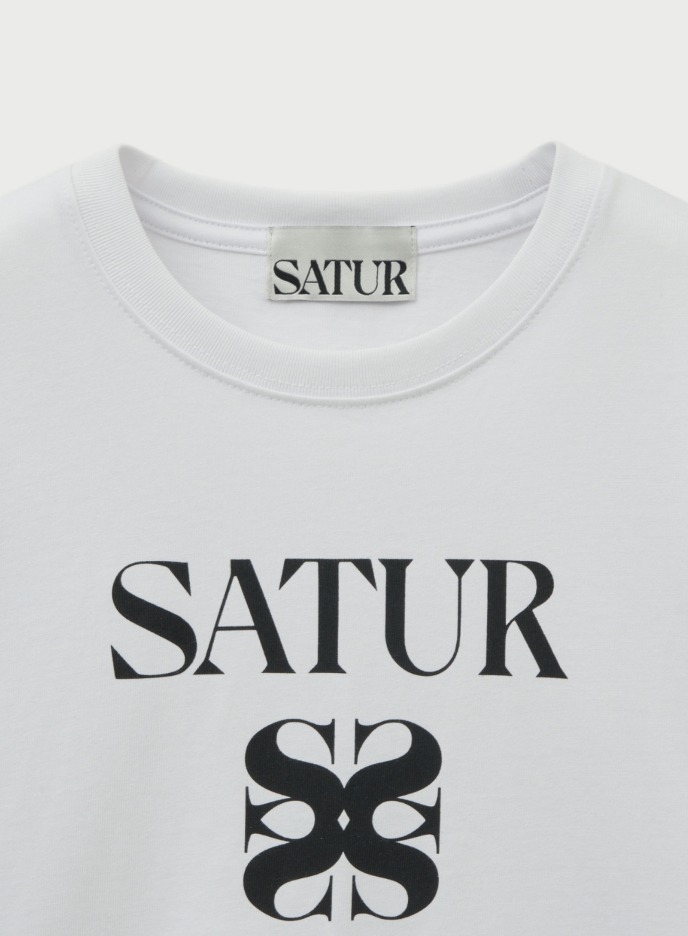 SATUR 兒童款 經典 Logo 短袖上衣  SA253KTS05