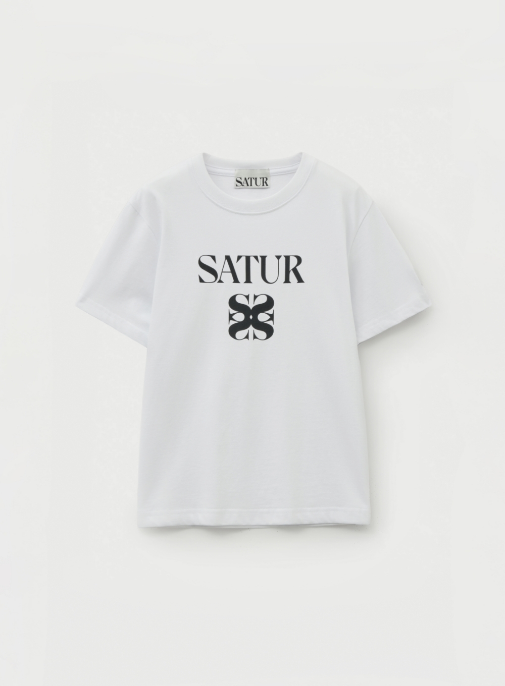 SATUR 兒童款 經典 Logo 短袖上衣  SA253KTS05