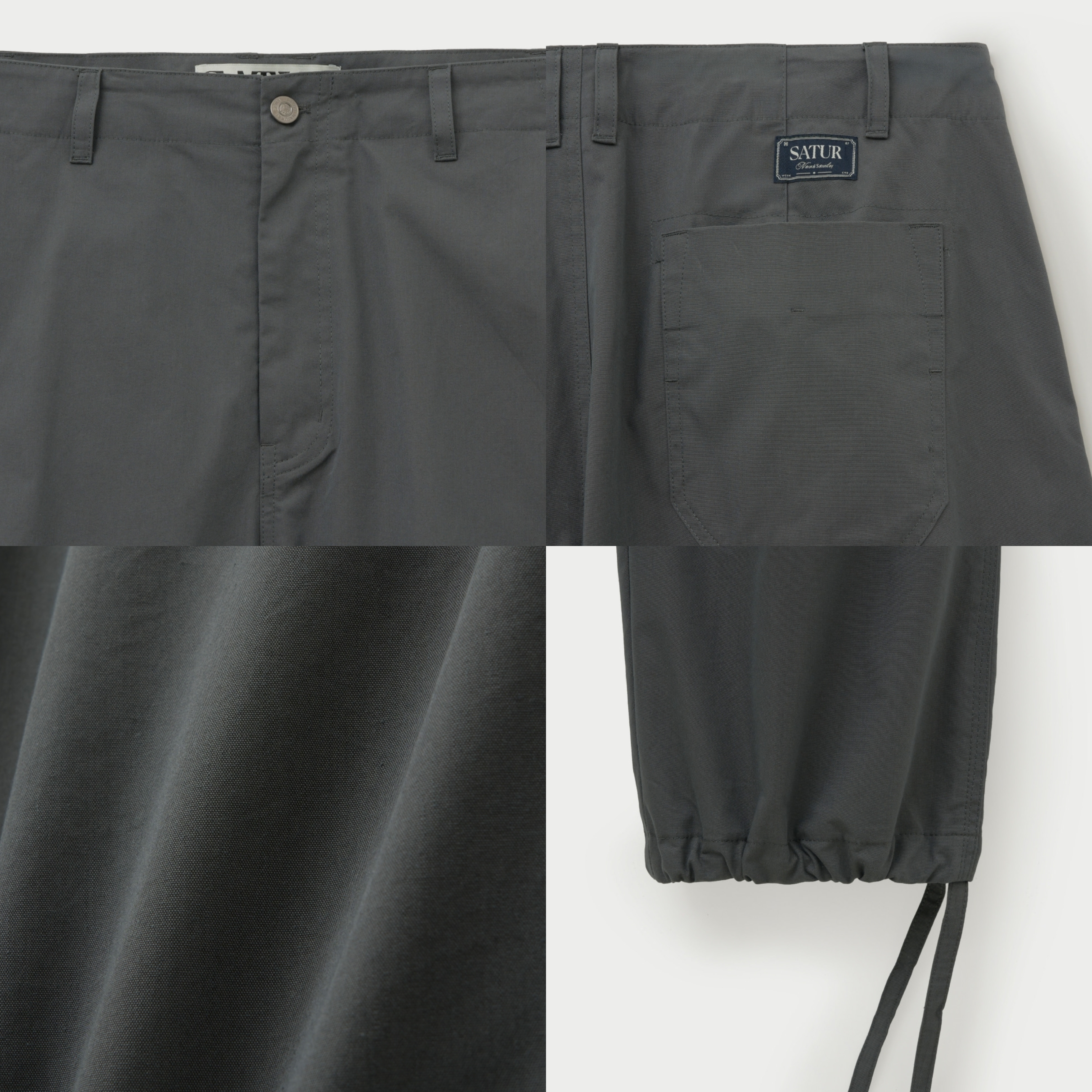 SATUR 尼龍工裝褲  SA253MPT08