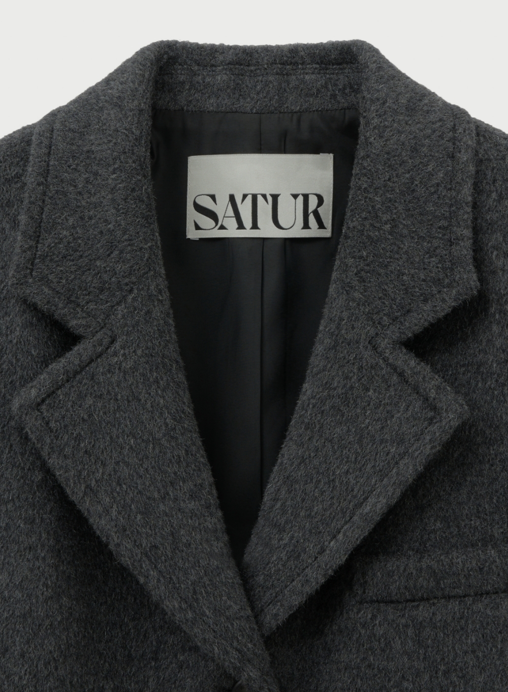 SATUR 女款 喀什米爾羊毛單排扣西裝外套  SA254WCT08