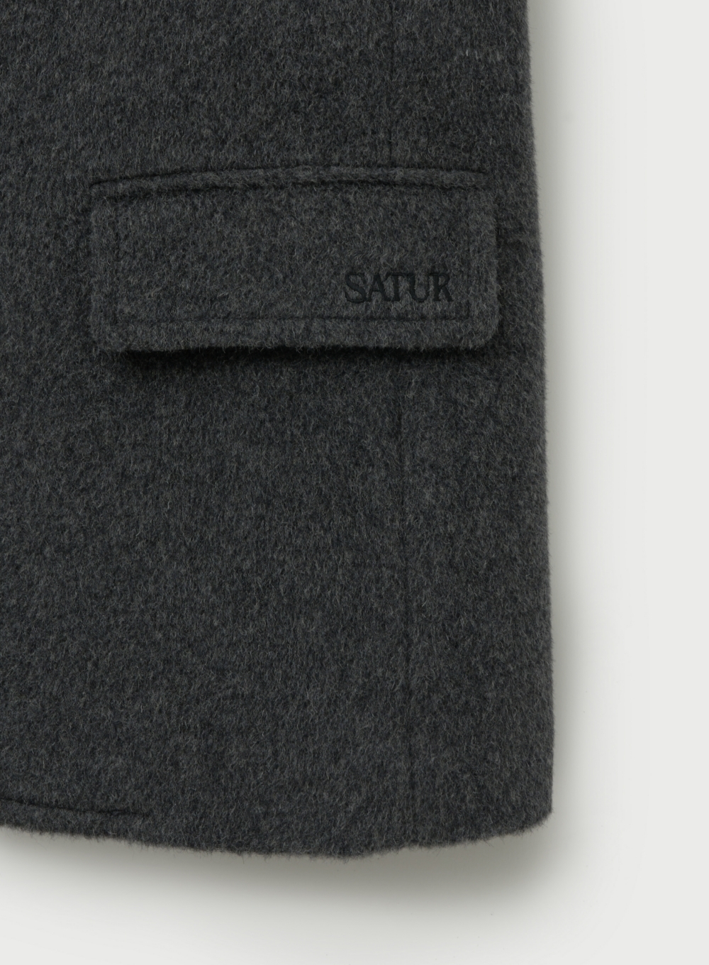 SATUR 女款 喀什米爾羊毛單排扣西裝外套  SA254WCT08