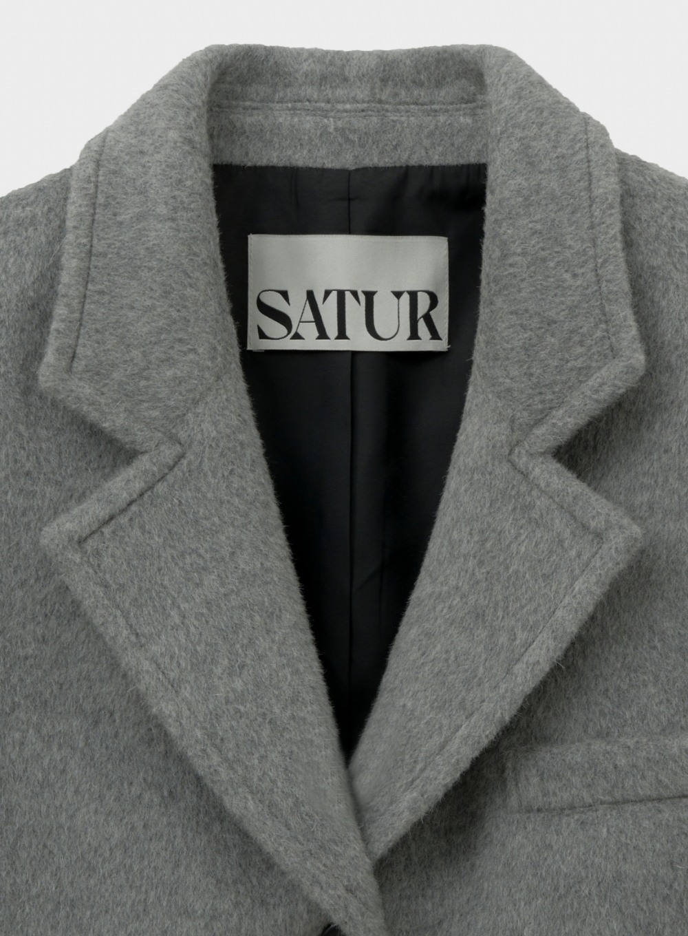 SATUR 女款 喀什米爾羊毛單排扣西裝外套  SA254WCT08
