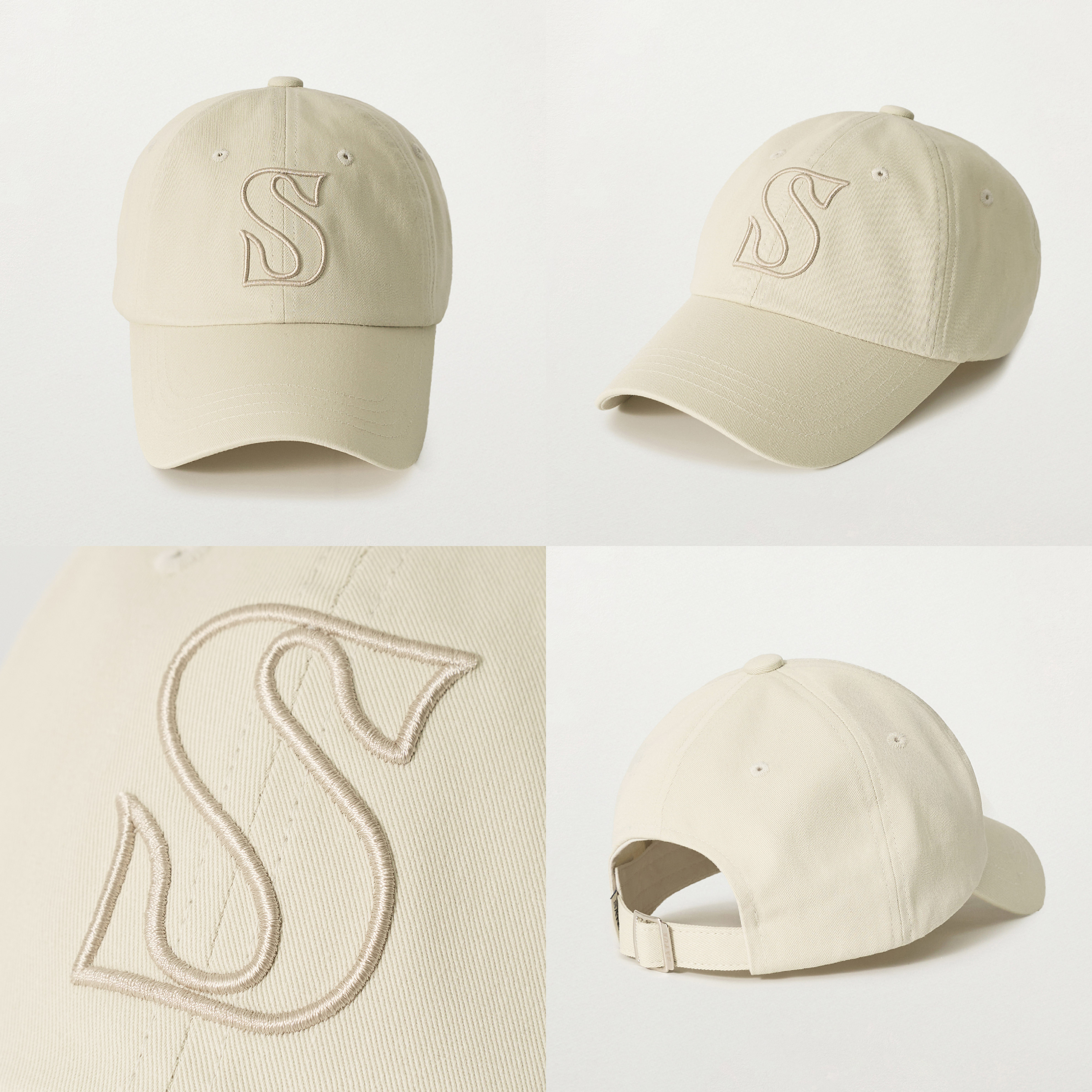SATUR S Logo 復古休閒棒球帽  SA261UAP04