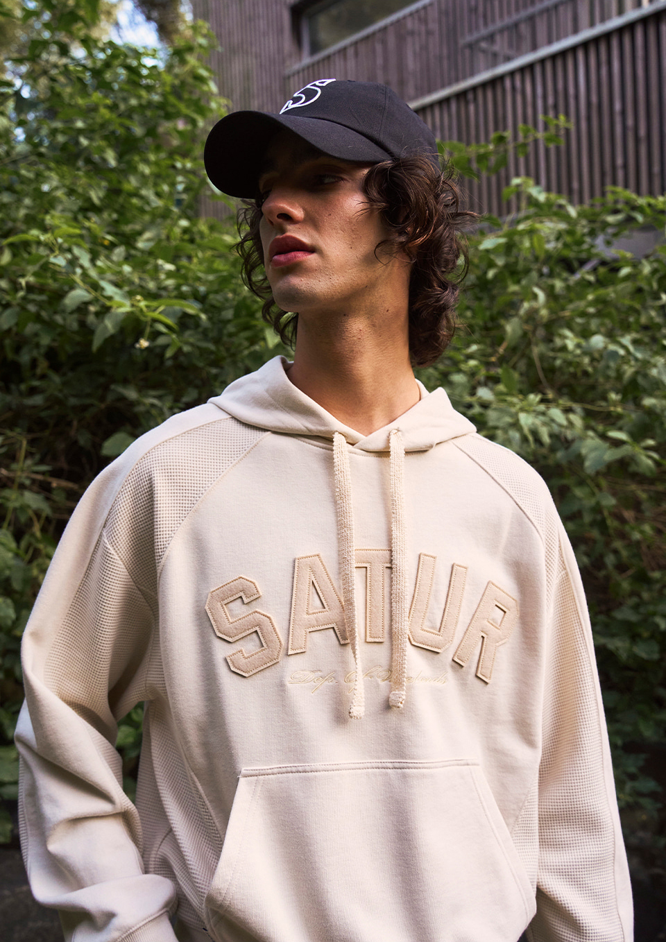 SATUR S Logo 復古休閒棒球帽  SA261UAP04