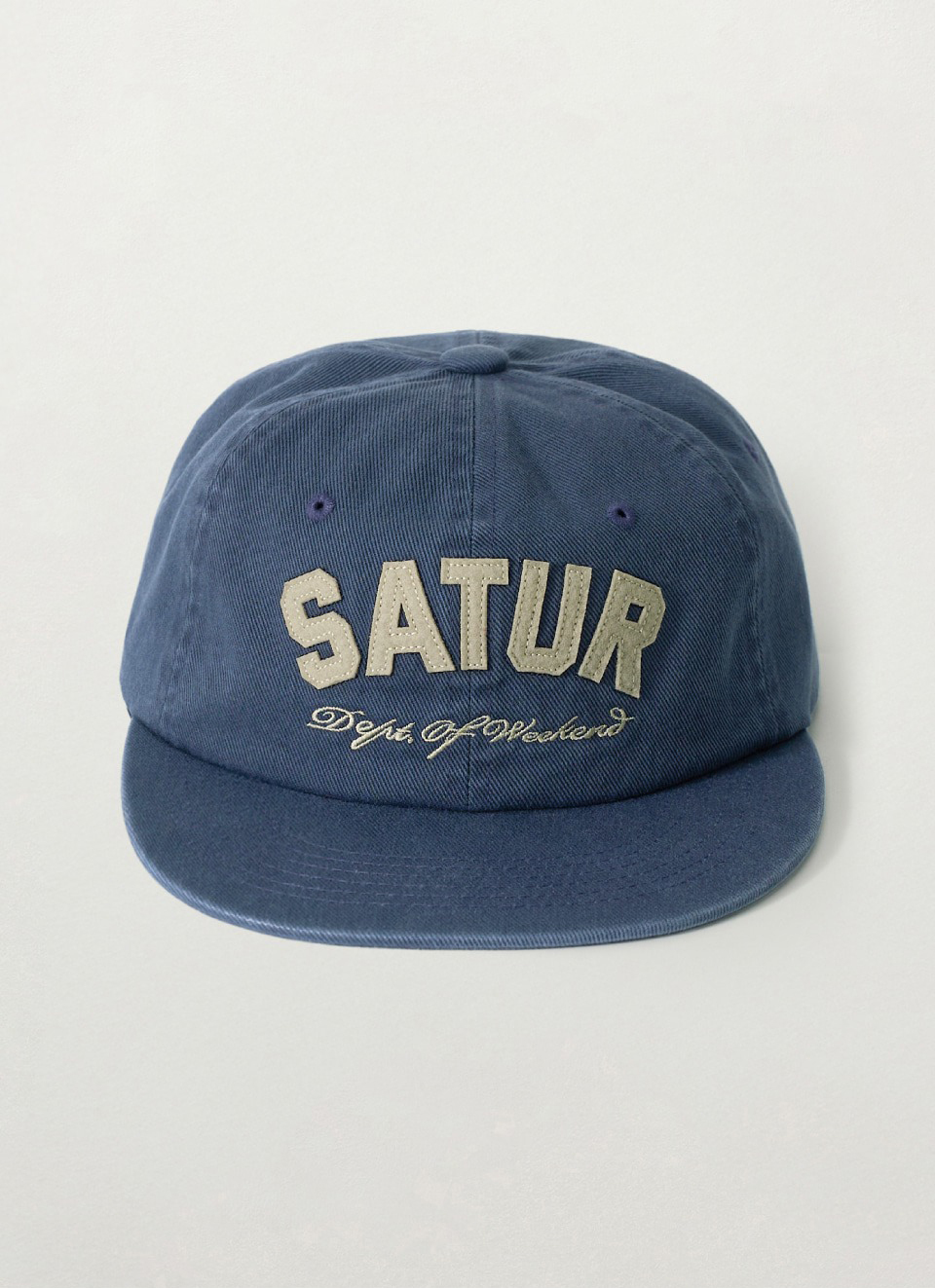 SATUR 拱形標誌貼花棒球帽  SA261UAP08