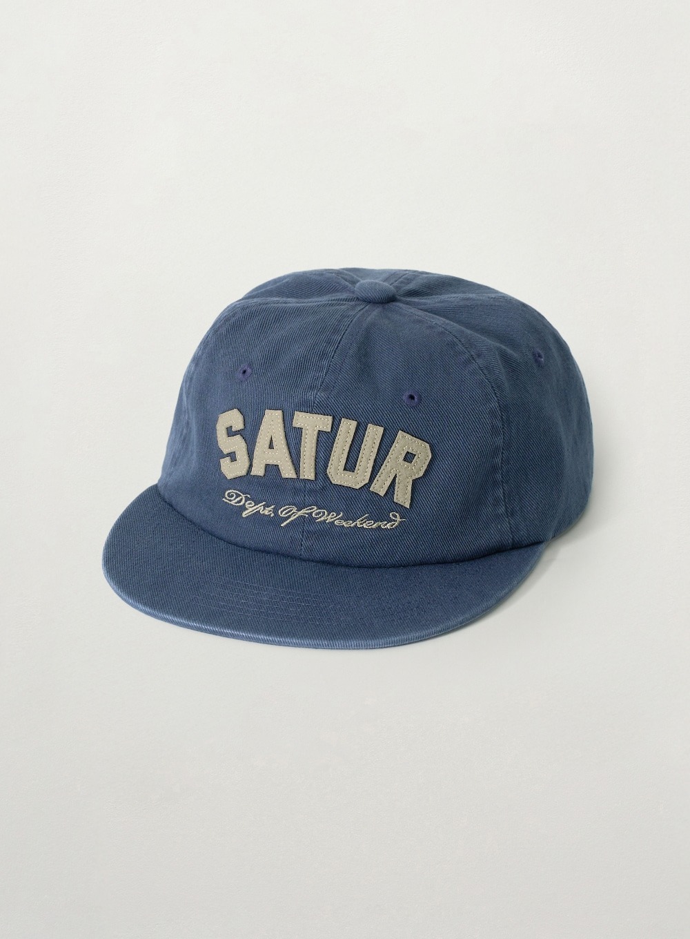 SATUR 拱形標誌貼花棒球帽  SA261UAP08