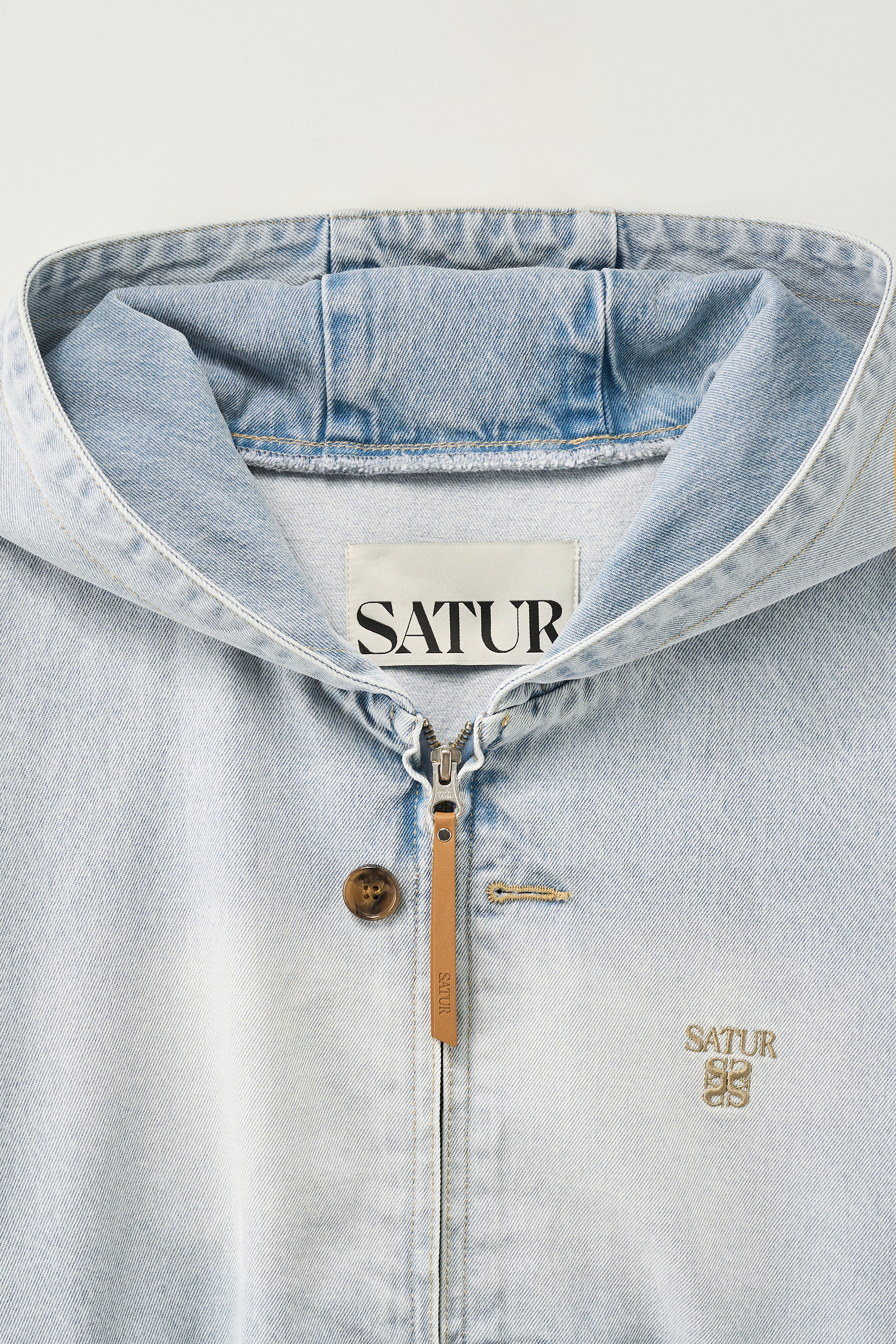 SATUR Teo牛仔短版夾克  SA261UDJ02