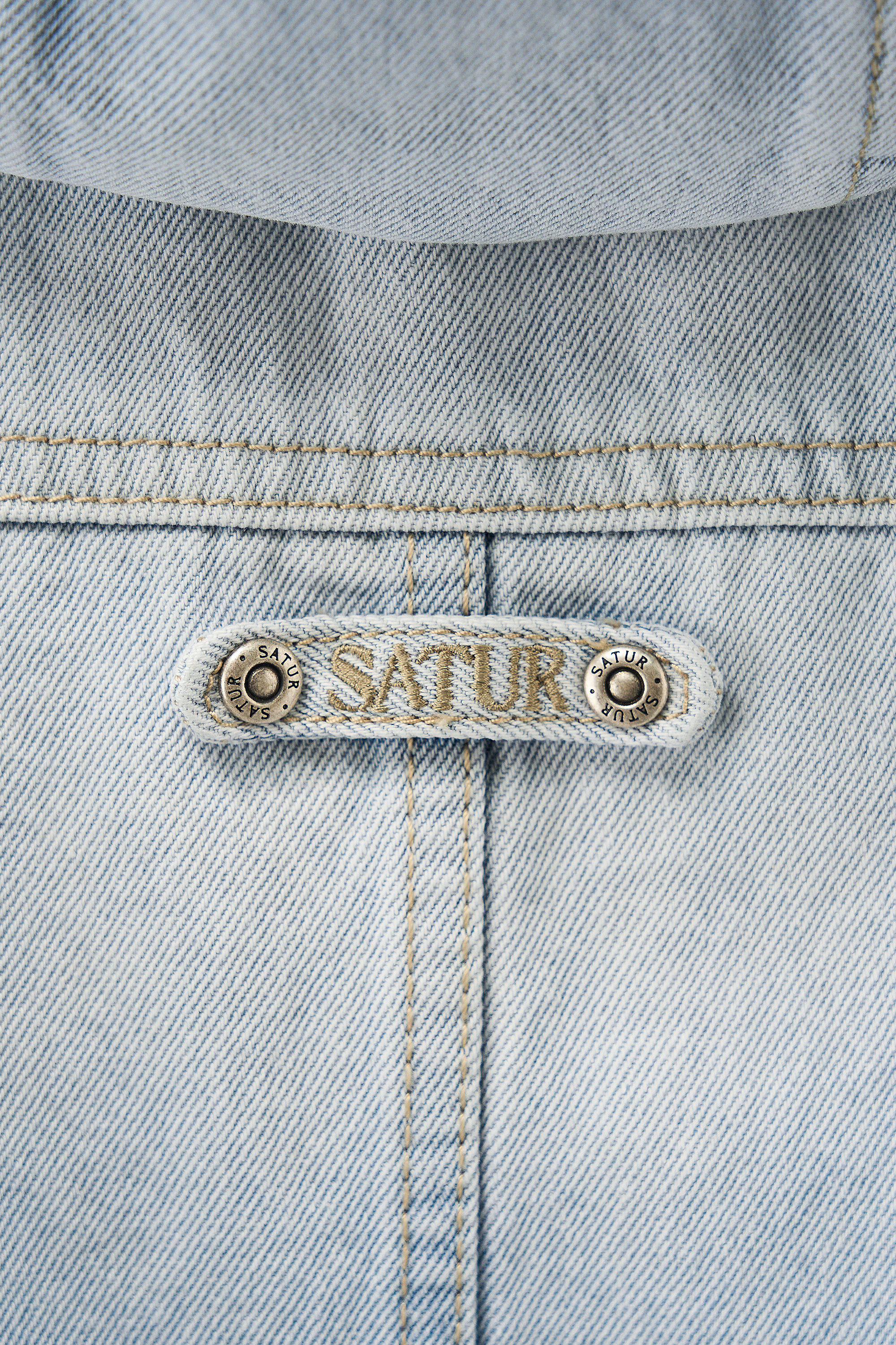 SATUR Teo牛仔短版夾克  SA261UDJ02