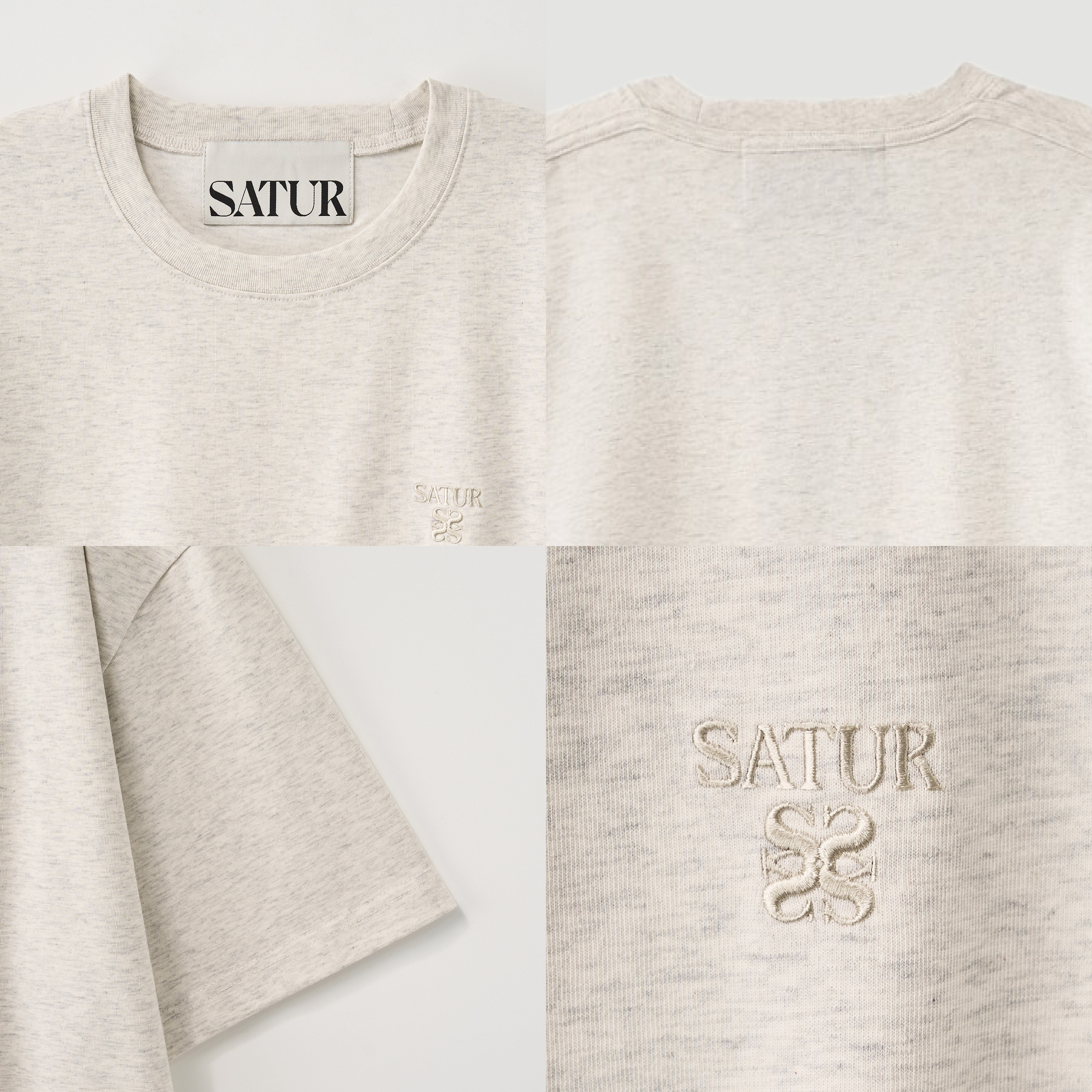 SATUR Loren 經典 Logo 短袖上衣  SA262UTS03