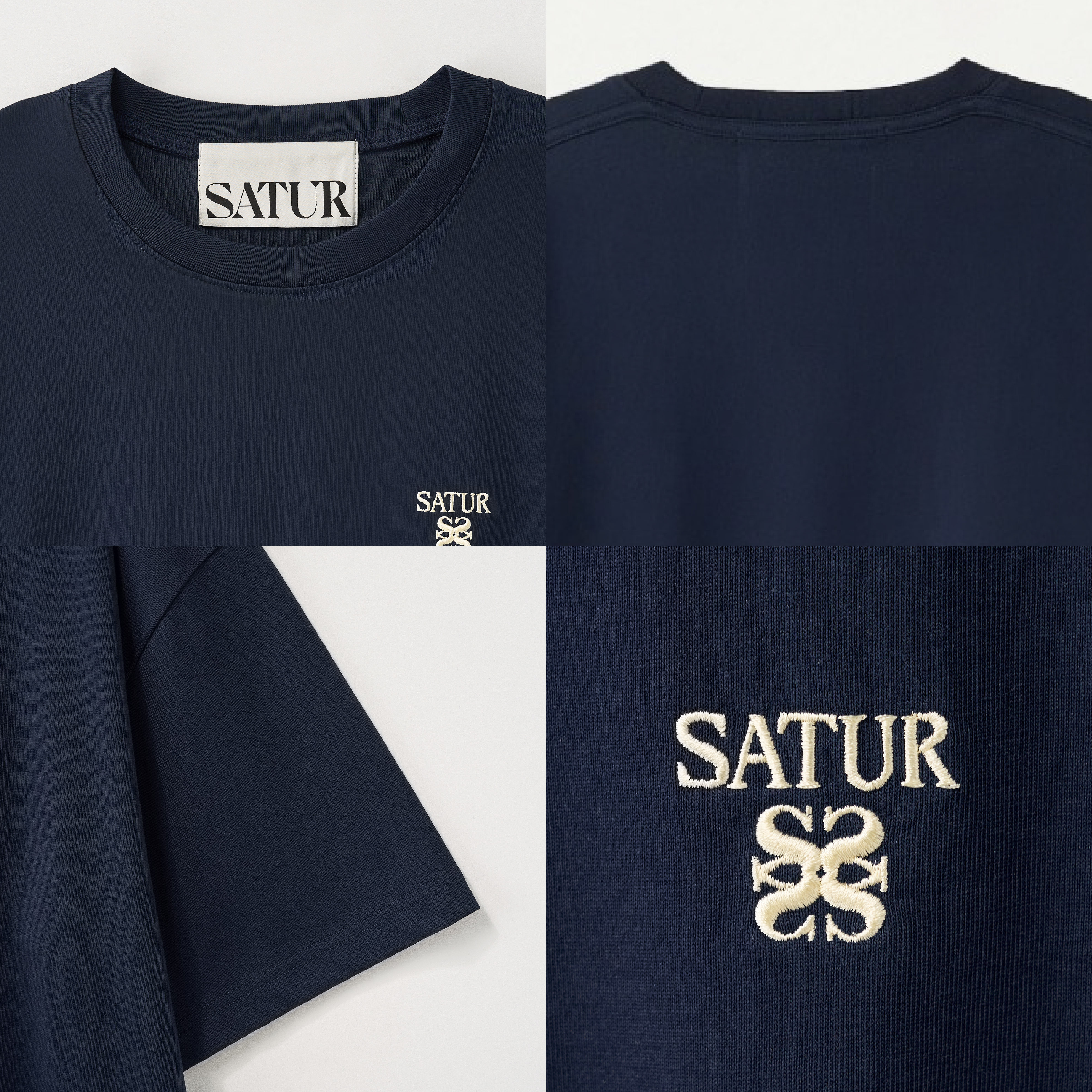 SATUR Loren 經典 Logo 短袖上衣  SA262UTS03