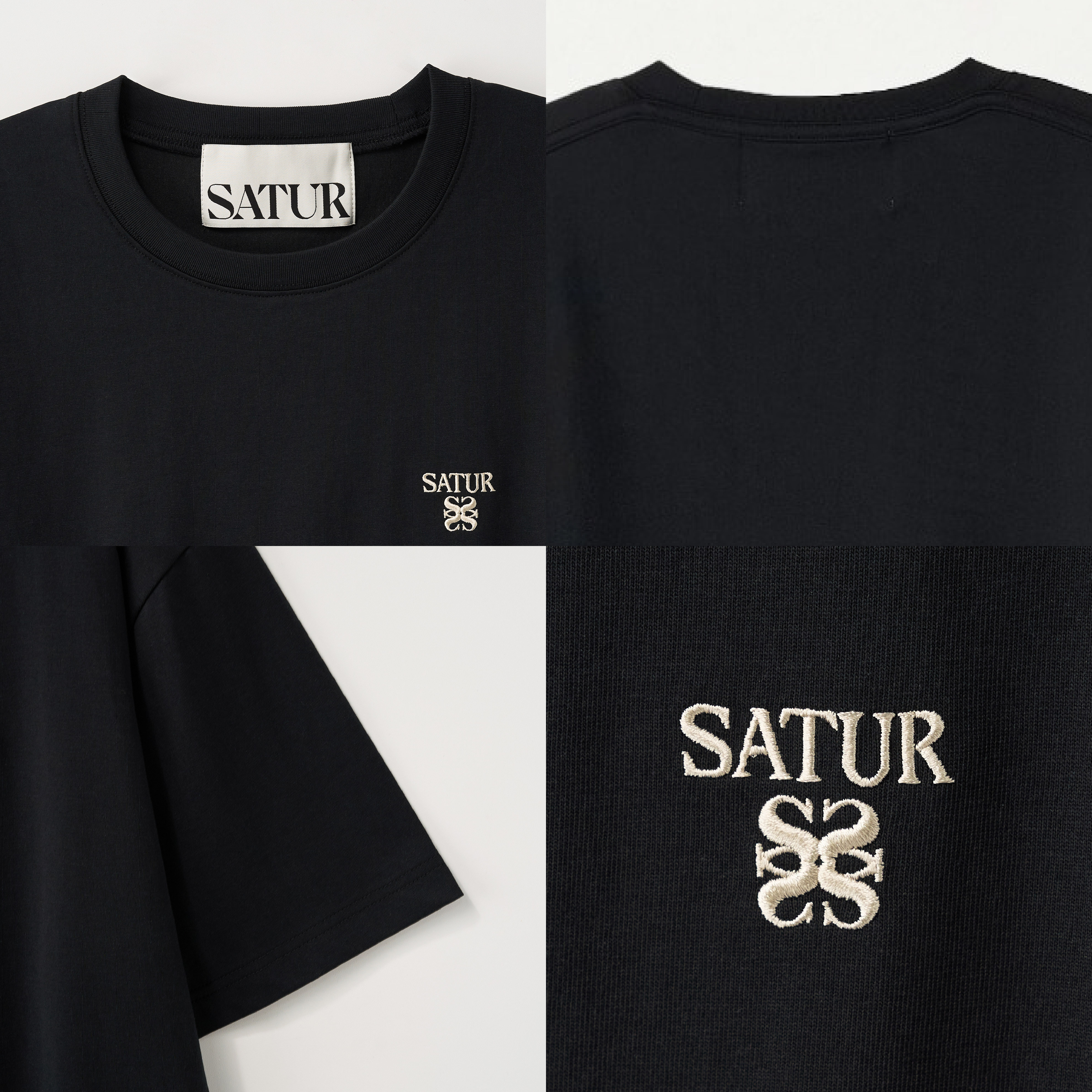 SATUR Loren 經典 Logo 短袖上衣  SA262UTS03