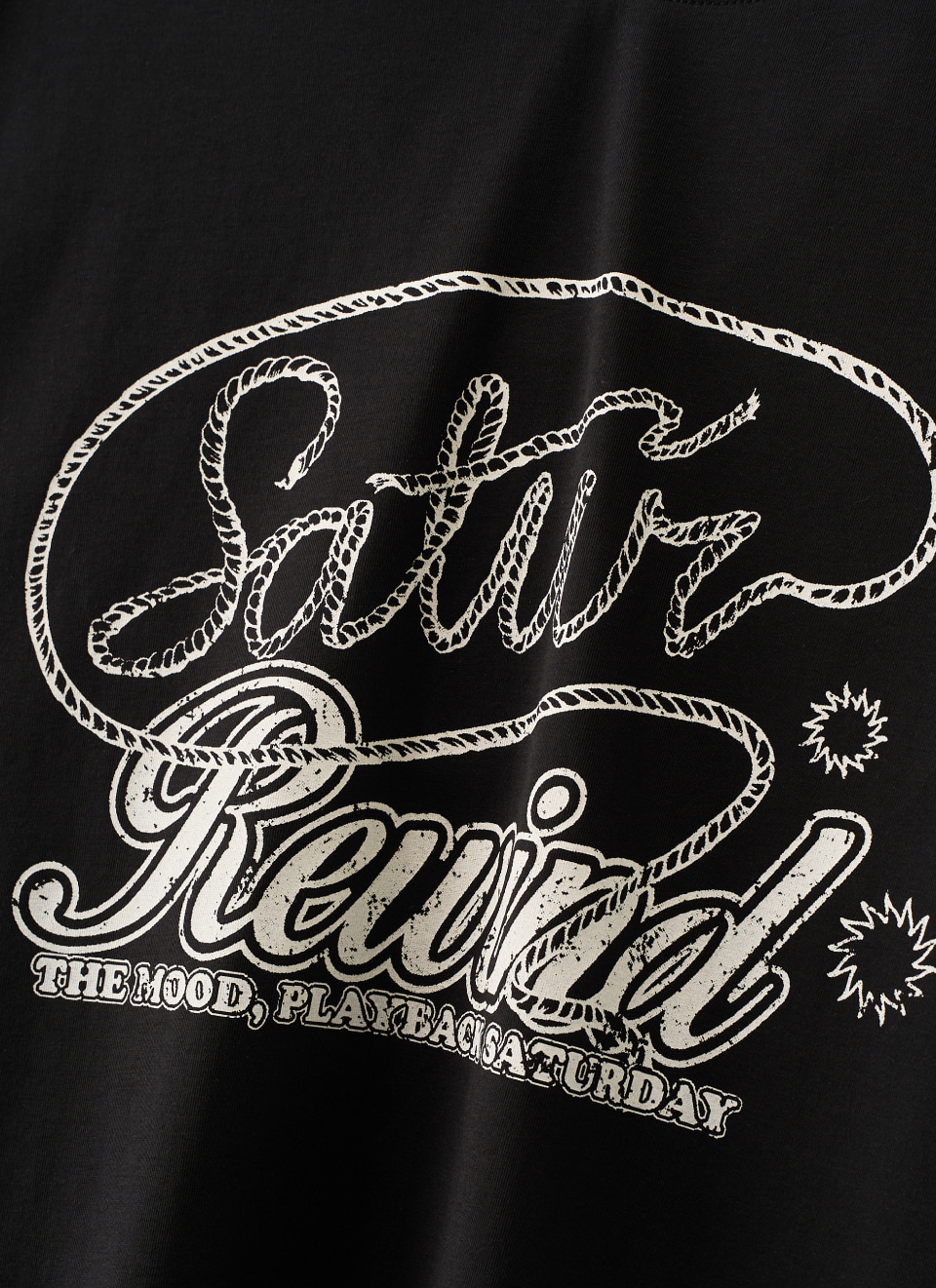SATUR 復古休閒寬鬆短袖上衣  SA262UTS05