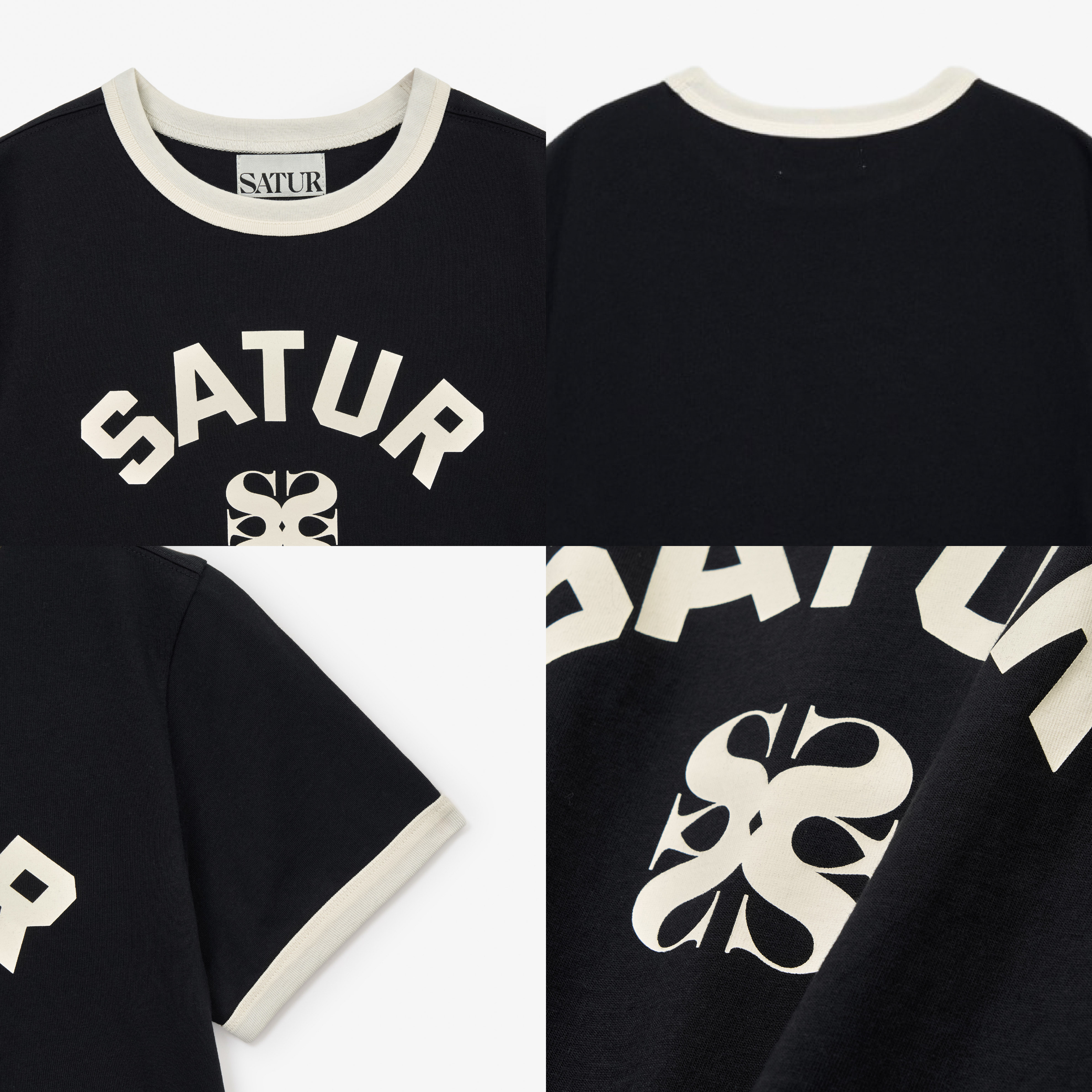 SATUR 女款 拱形Logo標誌短袖上衣  SA262WTS01