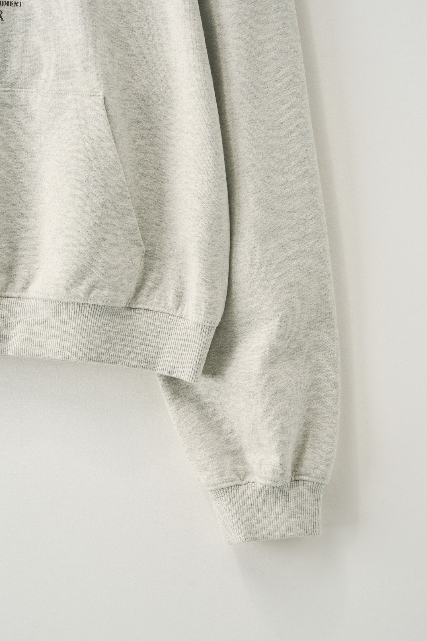SATUR 檸檬短版連帽長袖上衣 (W) Citron Drawing Cropped Hoodie