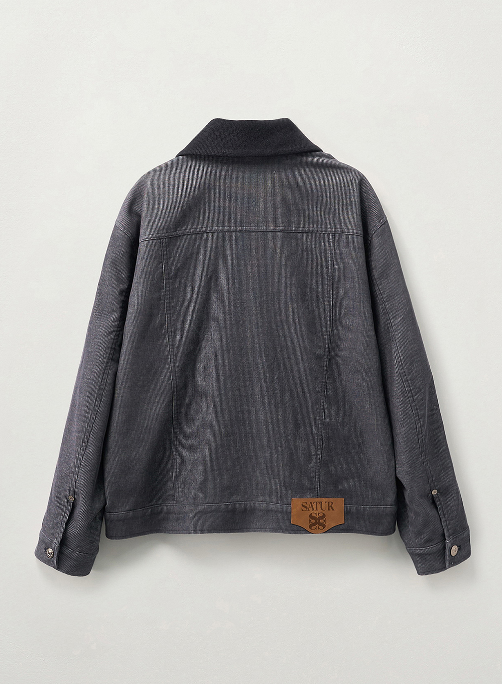 SATUR 撞色翻領燈芯絨洗舊外套 (M) Camaro Corduroy Fade Jacket